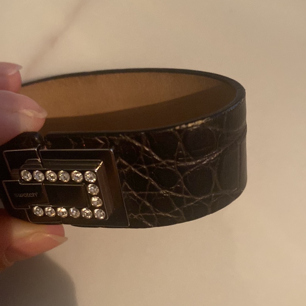 SWATCH leather bracelet - Picture 5 of 5